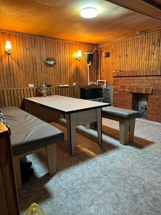 Баня 9 мкр, 3 бани во дворе по 1000 и 1500 вместимость до 6 чел комфор