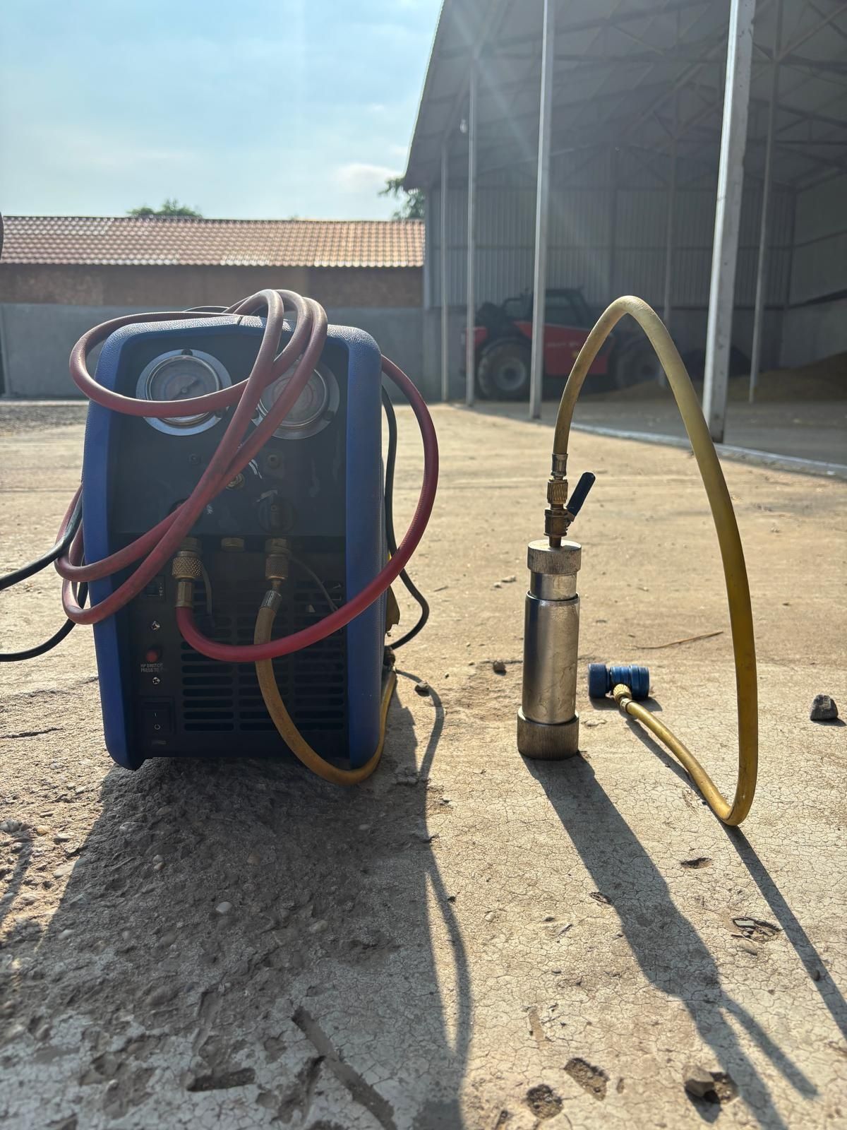 Vand statie incarcare freon