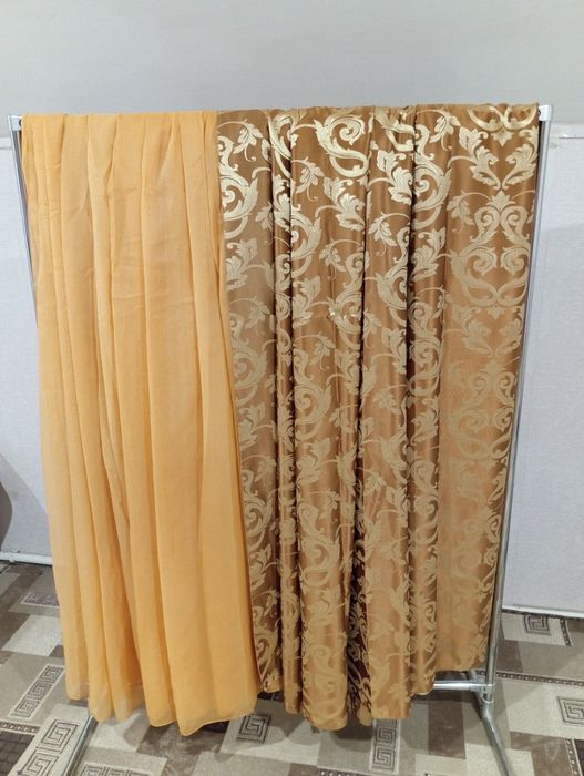 Шторы и тюль комплект