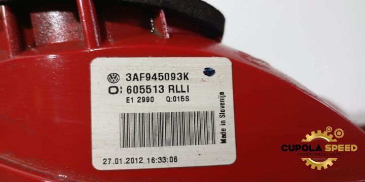 Stop stanga haion 3AF945093K Combi Volkswagen VW Passat B7 [2010 - 20