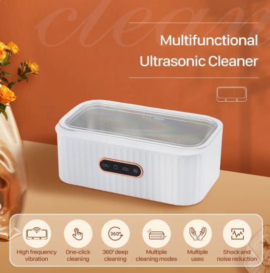 Dispozitiv de curățare cu ultrasunete portabil