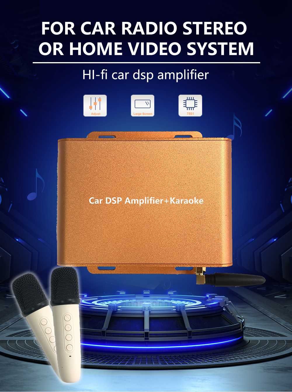 DSP Аудио усилвател с караоке система, 386