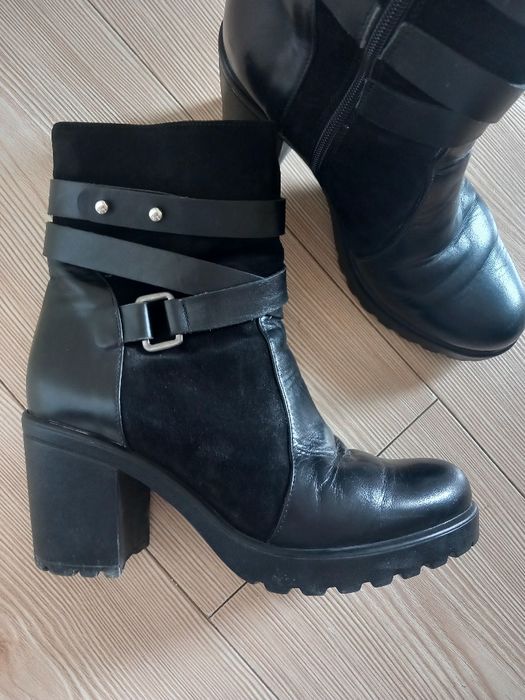 Botine piele nr 38