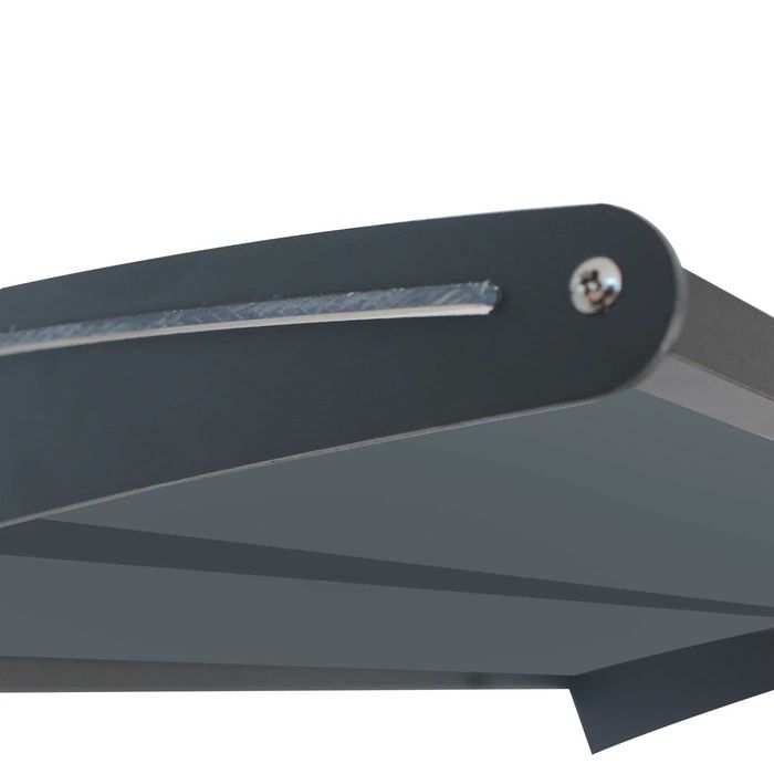 Copertină COR PRO Alu+Plexiglas de ușă 140x80cm