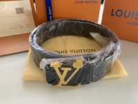 Louis Vuitton колан ( gold logo & black model )