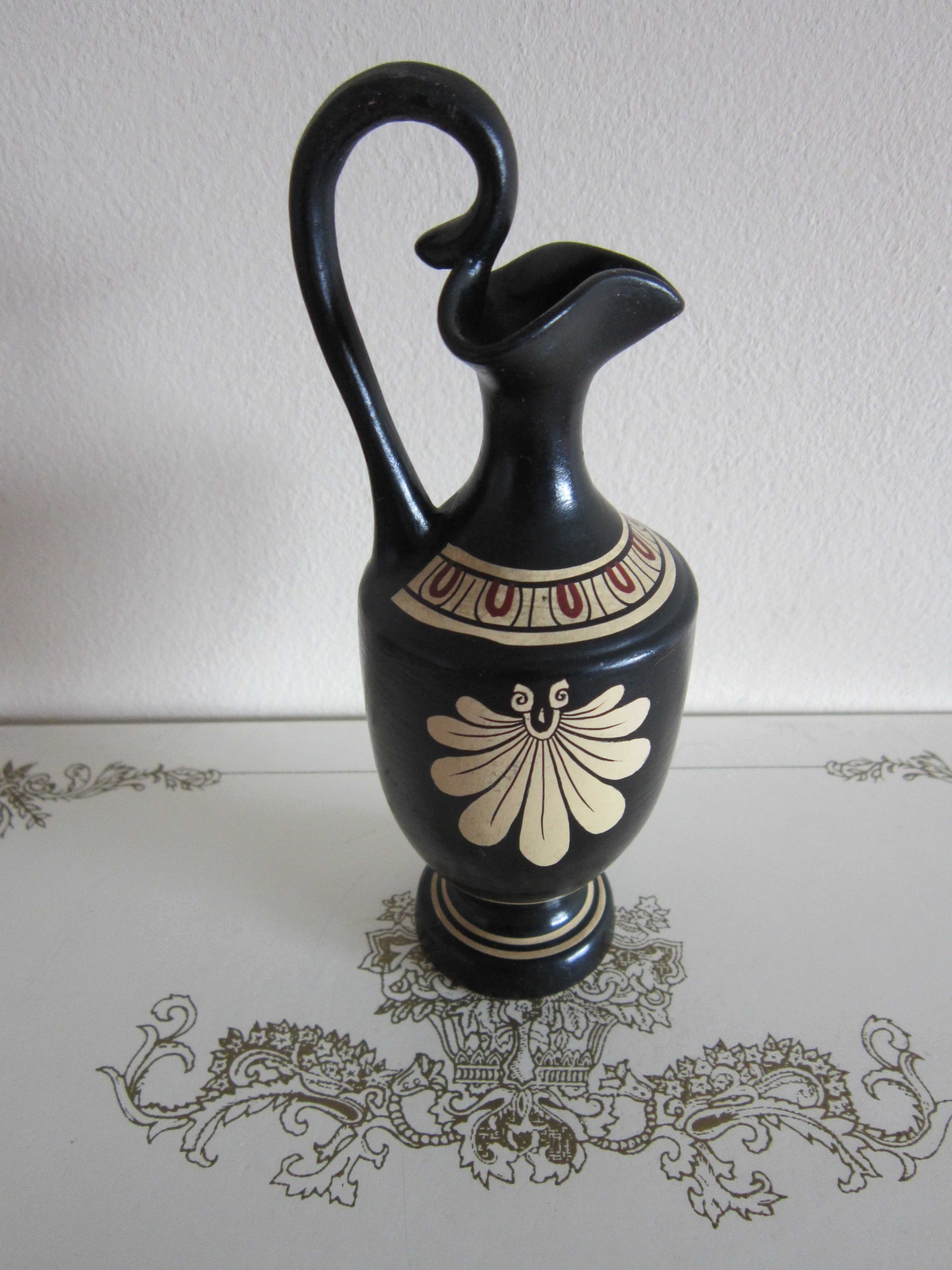 cadou rar decoratiune vas ceramic Orpheus by Vassilopoulos Grecia '60