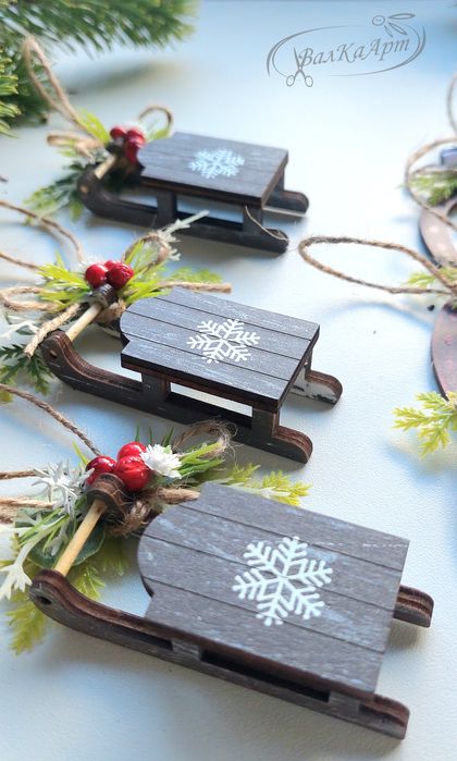 Ръчно изработени коледни подаръци до 10лв