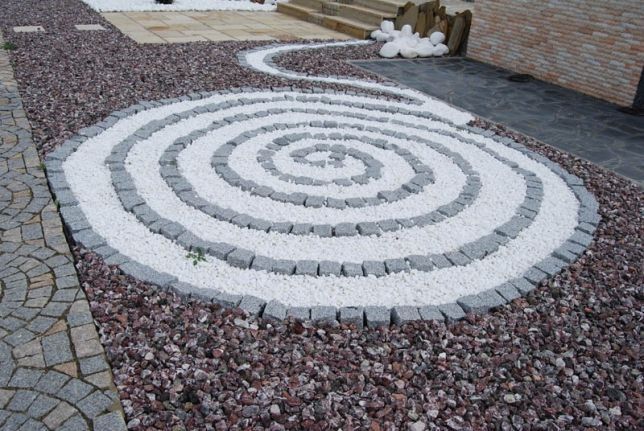 Pietricele de gradina/pietricele de Marmura Rosie 1-3/3-6/6-10cm