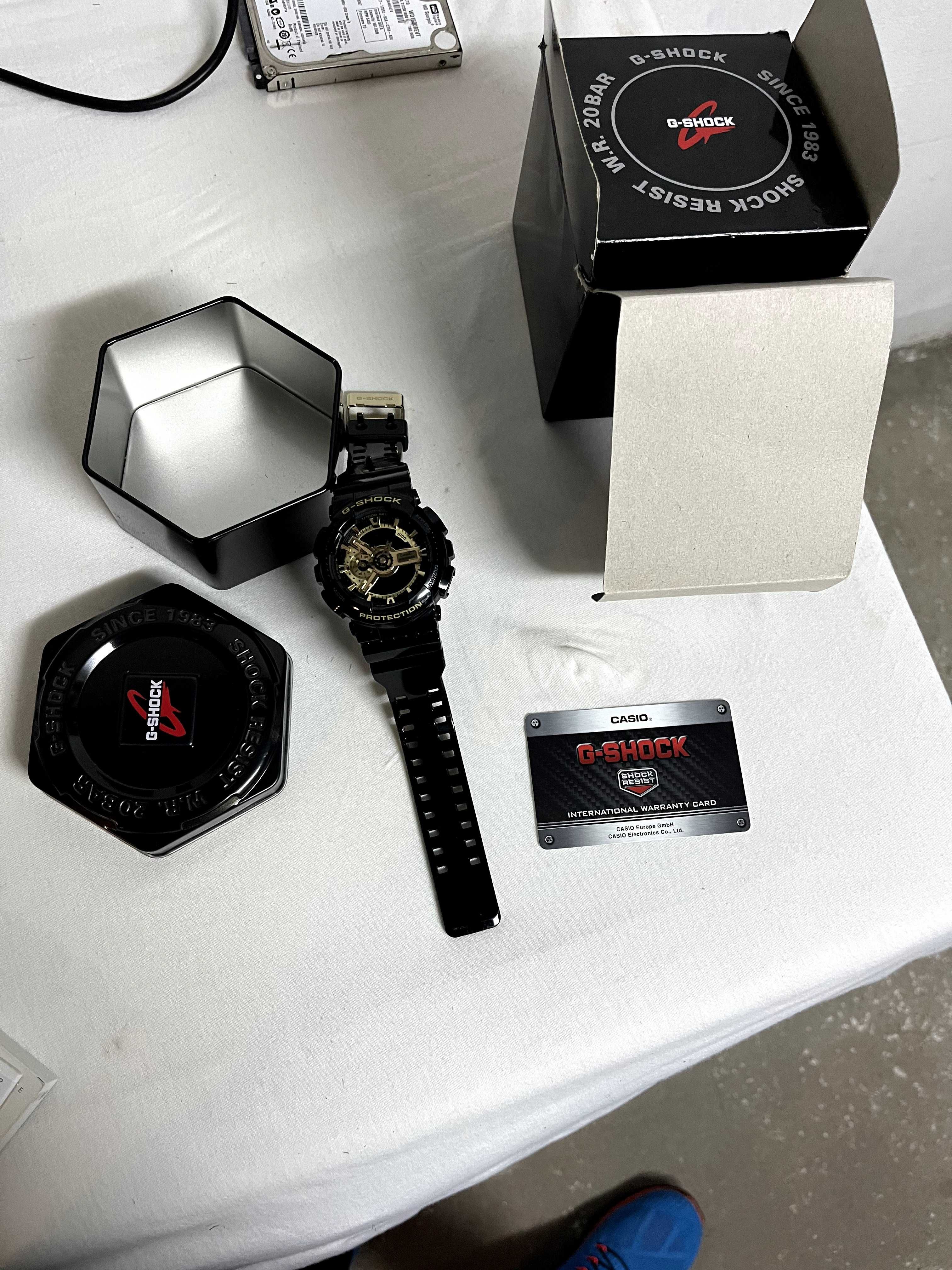 G Shock Black & Gold