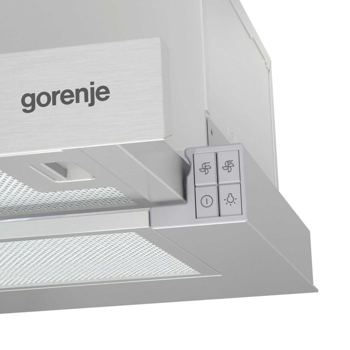 GORENJE абсорбатор,аспиратор TH62E3X макс. дебит 450 м³/ч