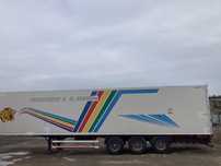 Хладилно полуремарке с агрегат Thermo King sl 200
