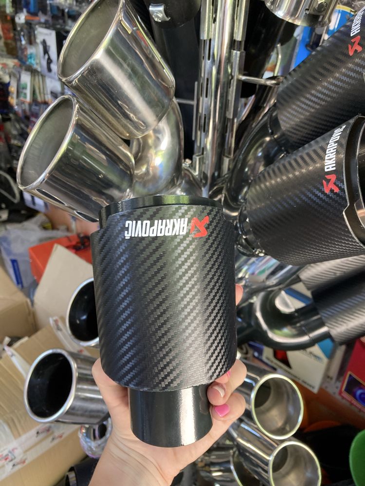 Накрайници Акрапович 90мм, ауспух, генерация, akrapovic, накрайник bmw