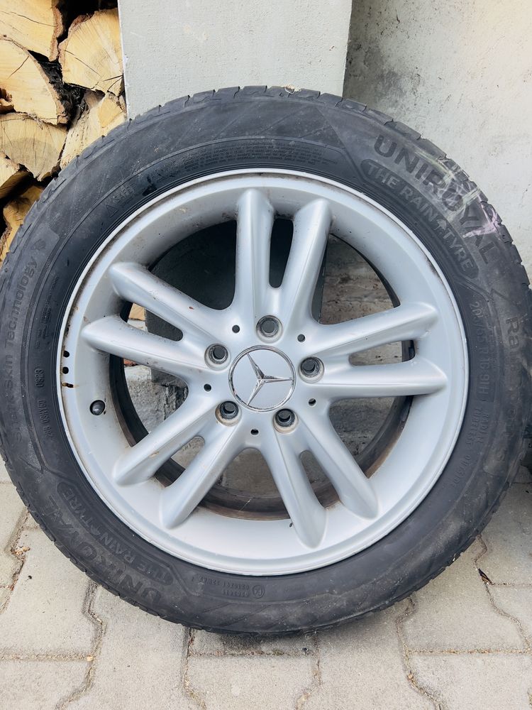 Летни гуми 205/55/ R16 91H UNIROYAL 4 бр. + Лети джанти 4 бр.