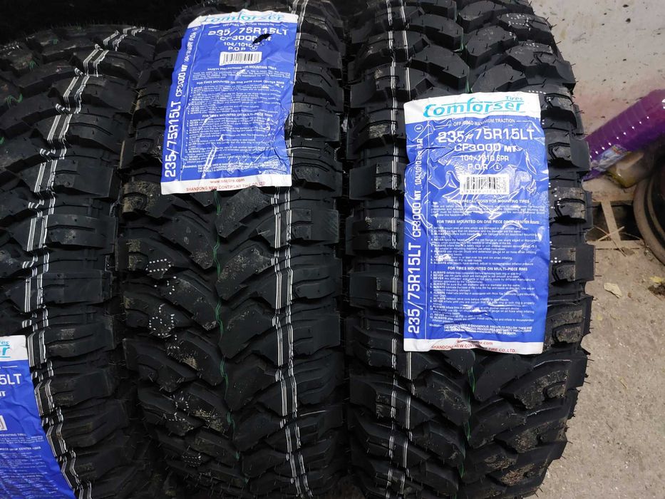 НОВИ гуми за кал COMFORSER 235/75/15