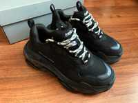 Sneakers BALENCIAGA TRIPLE S Clear Sole_Full Black_Marime 43_ORIGINALI