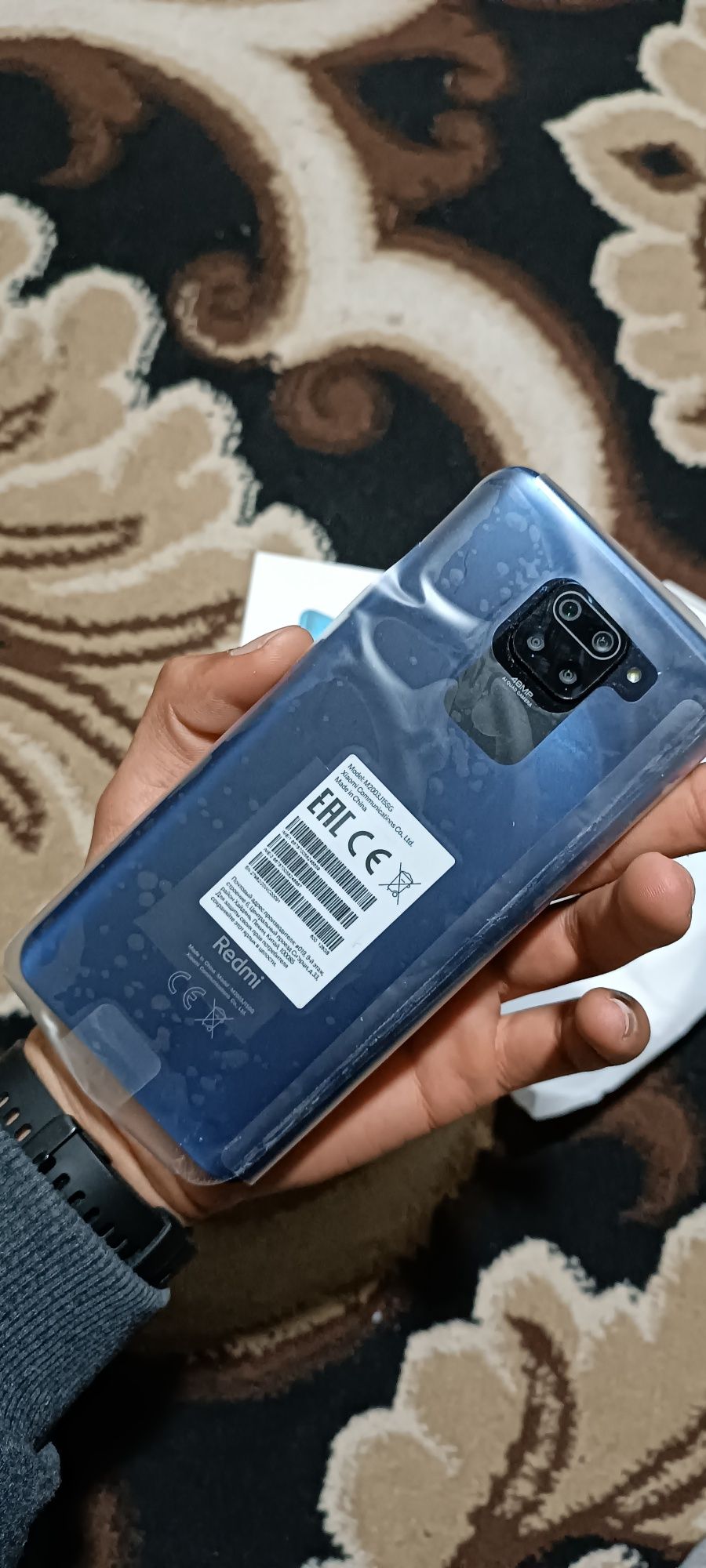 Redmi note 9 4ram 128gb pamyat