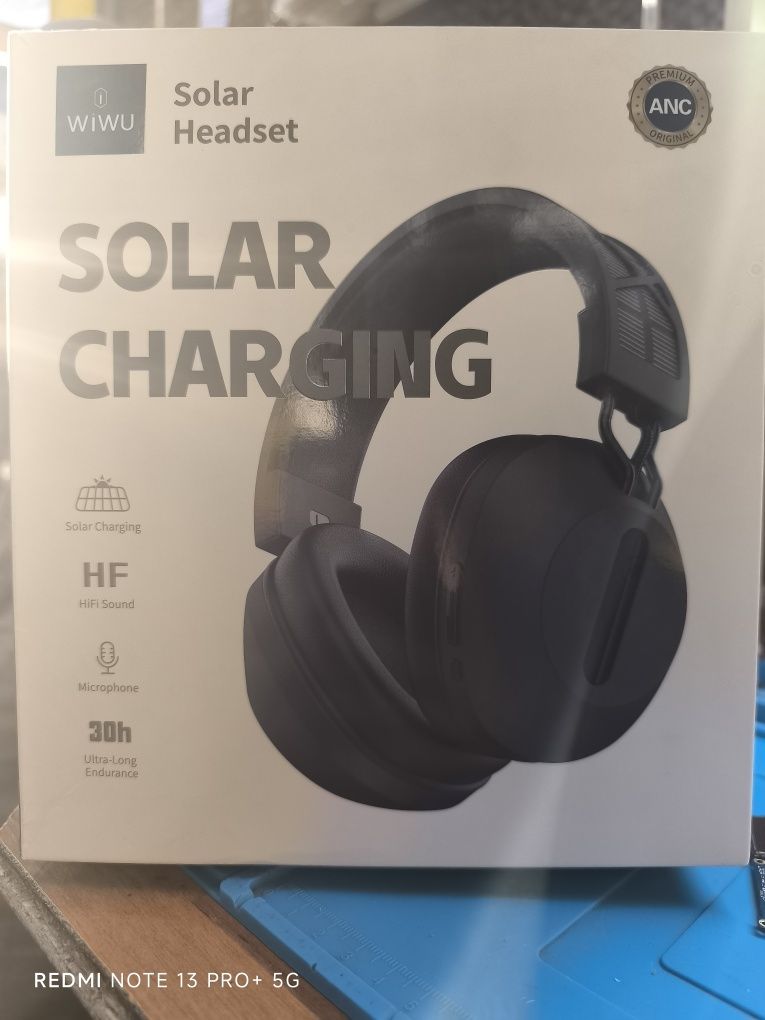 наушники wiwu solar charging