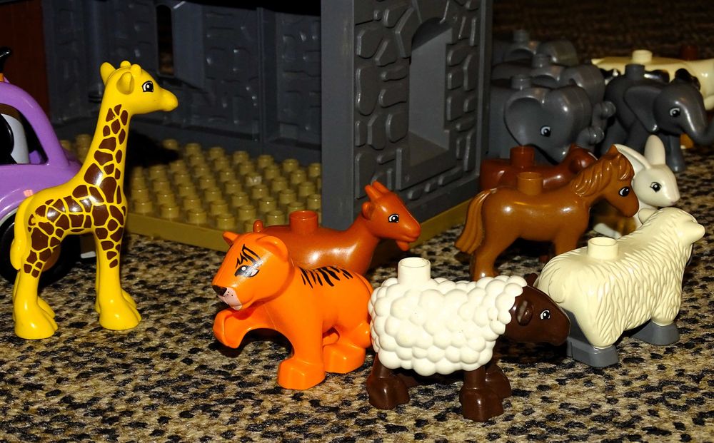 Редки Лего Дупло фигурки на животни и други (Lego Duplo 4777 )