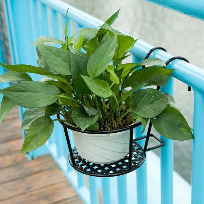 Suport metalic ghiveci flori pentru balcon. NOU