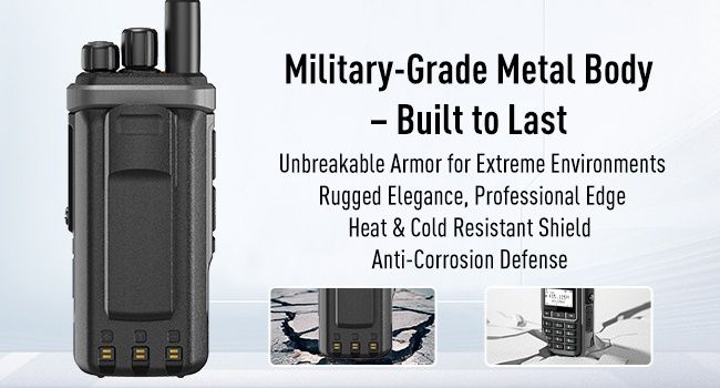 Radtel RT-860 радиостанция с пълен обхват (Full-Band RX) и SSB модулац