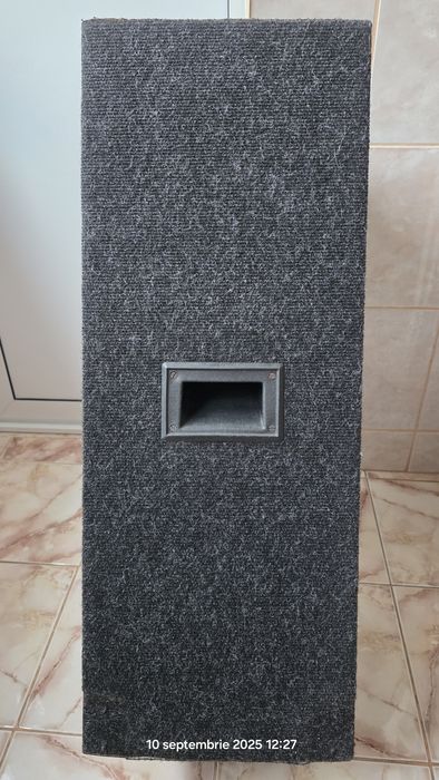 Amplitunere plus două boxe de 500 w