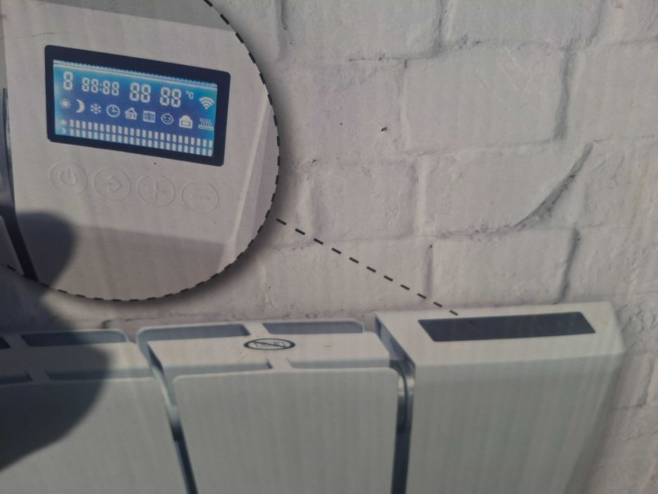 Електрически алуминиев радиатор=Нов