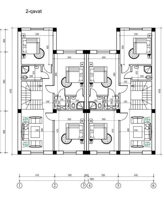 Этап коробка. 2-коттеджа. Сергели-7 Олчазор Махаля.