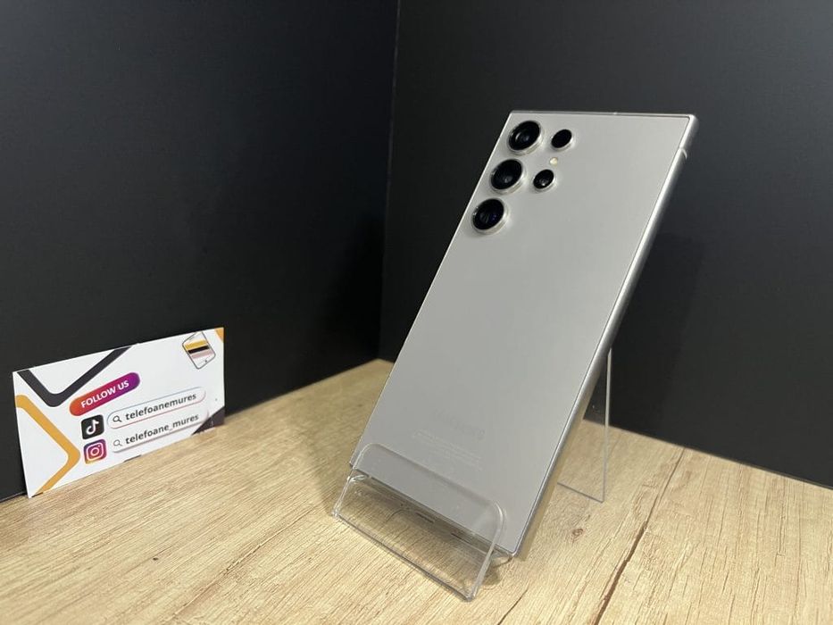 Samsung Galaxy S24 Ultra 256Gb Titanium Gray 3 ani garanție, Telefoane