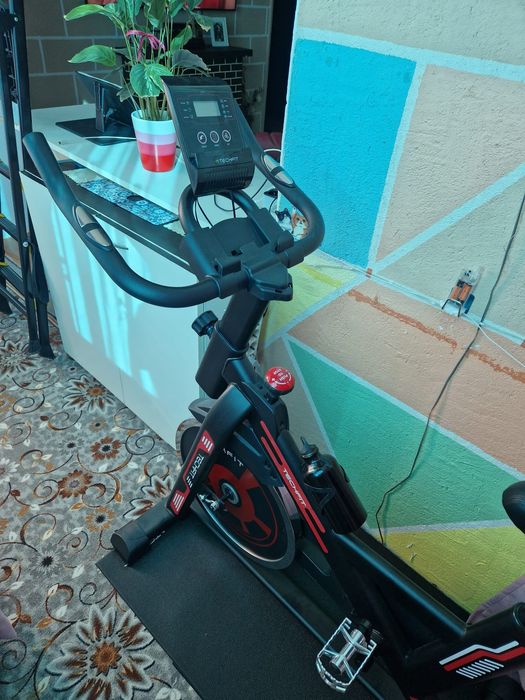 Bicicleta Spinning Techfit SBK 1500N+Covor protectie din cauciuc