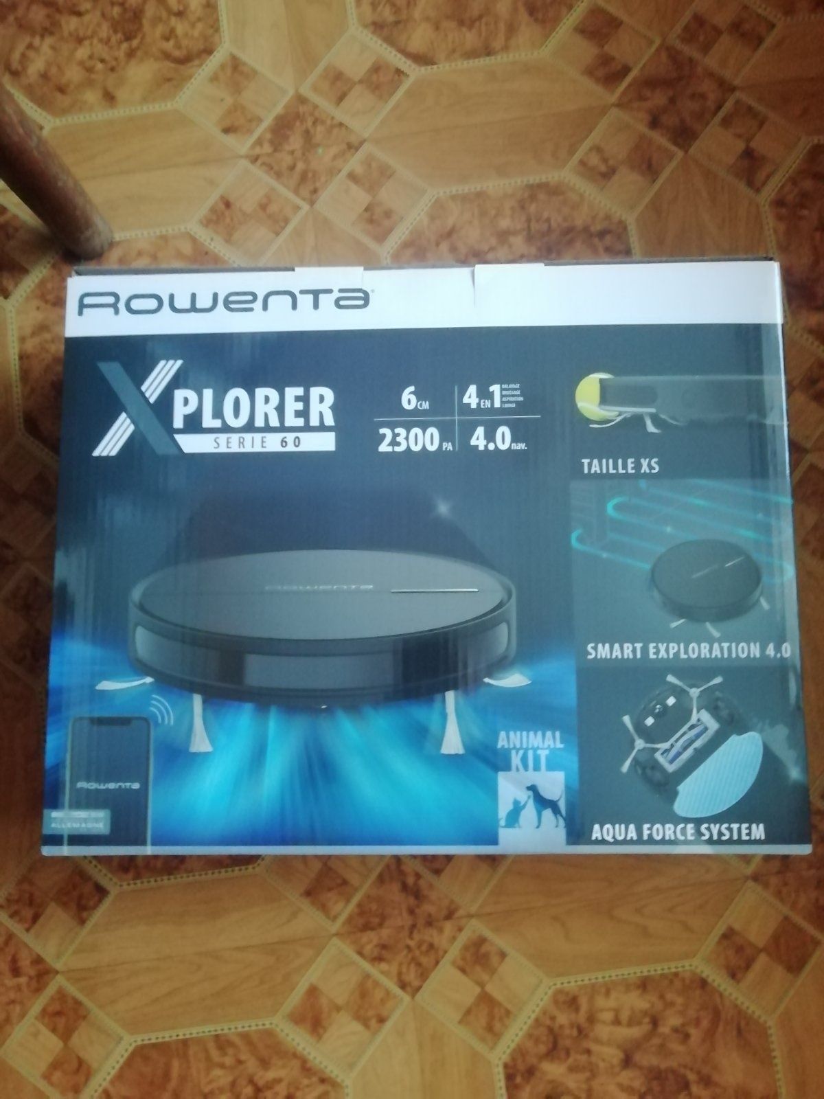 Прахосмукачка робот ROWENTA X-PLORER SERIE 60 RR7455WH