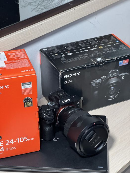 Сони а7 iii + 24-105 обектив