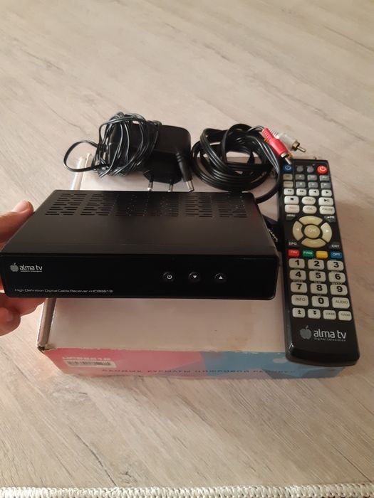 Alma TV. Цифровой кабельный ресивер. Алма ТВ. Приставка