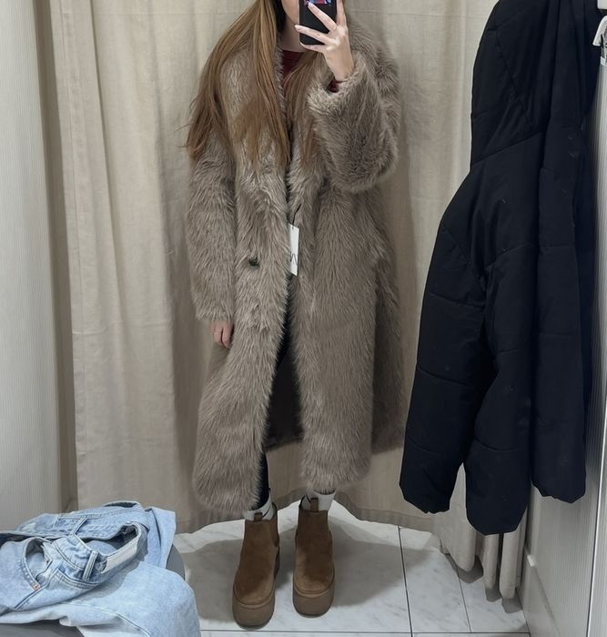 Long Faux Fur Coat