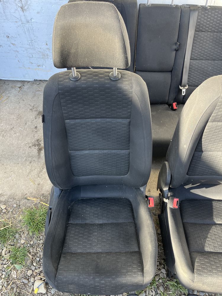 Interior textil complet VW Tiguan 5N 2007-2014 scaune fata bancheta