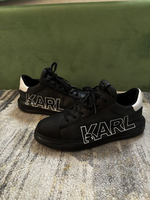 Sneakers Karl Negri cu Alb
