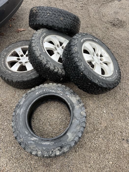 Джанти с гуми свалени от L200