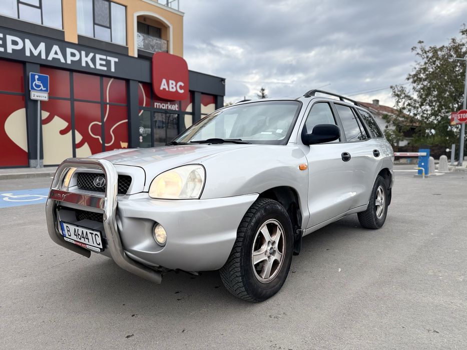 Hyundai Santa Fe 2.4 Газ 4х4 Климатик Зимни гуми 2004г. Всичко платено