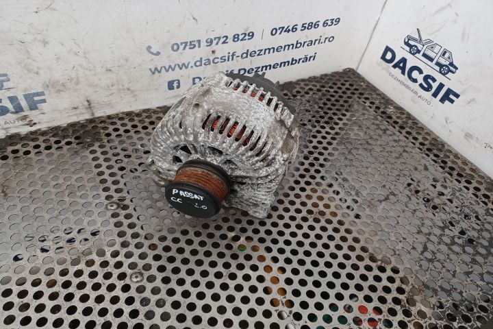 Alternator 021903026L Volkswagen VW Passat CC 1  [din 2008 pana  2012] seria Sedan 2.0 TDI BlueMoti