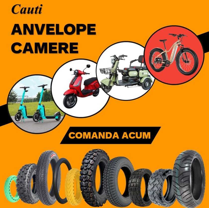 Set Anvelope ATV 21x7-10 Trotinete Cauciuc ATV