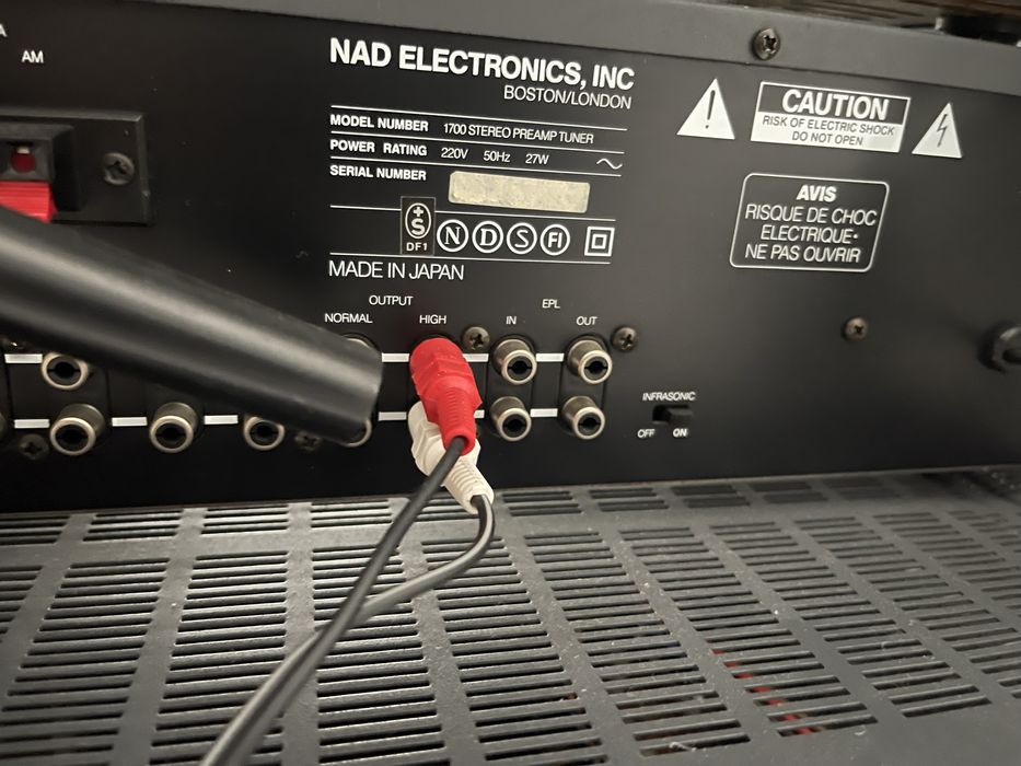 Vand putere+ preamplificator Nad