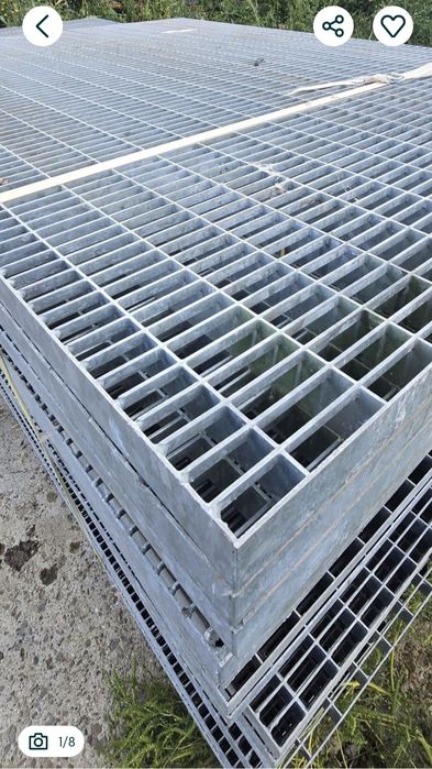 Grătare zincate galvanizate tăiem orice dimesune dorita de client