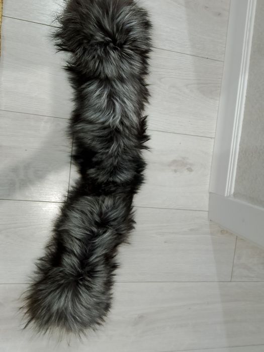 Воротник меховой натуральный мех