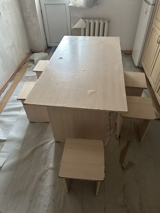 Кухонный стол, 5 орындық