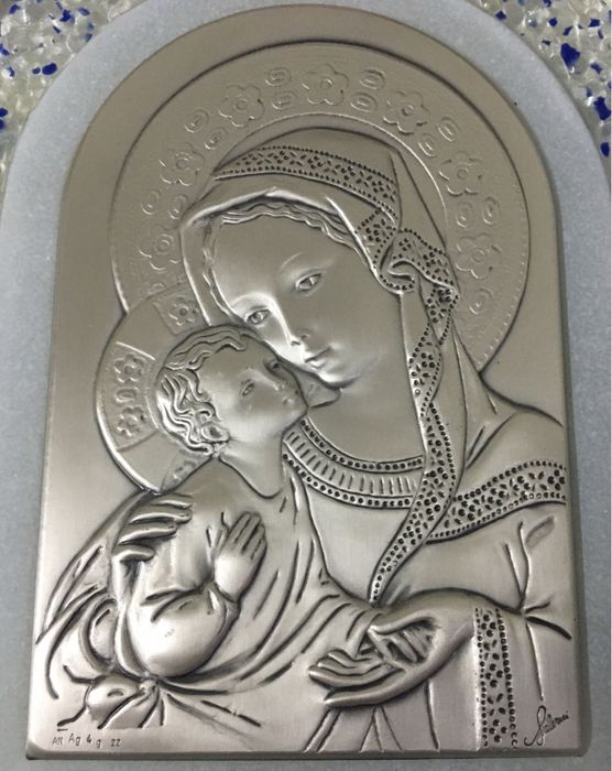 Cadoul perfect / Icoană Ag , sticlă Murano