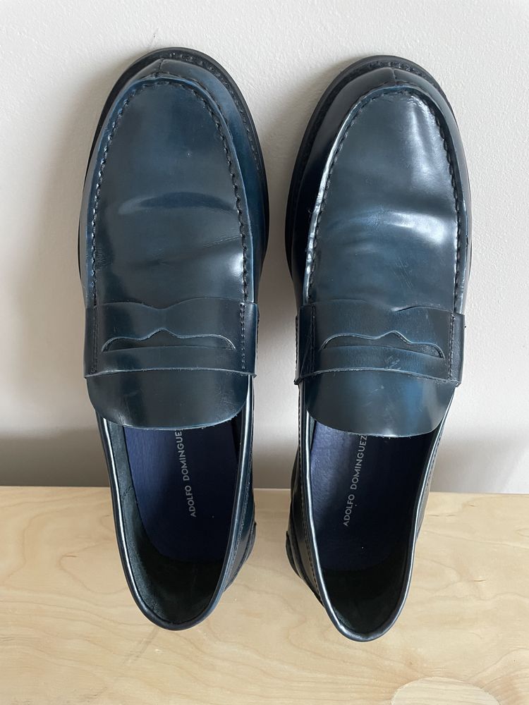 Мъжки кожени обувки Adolfo Dominguez 42