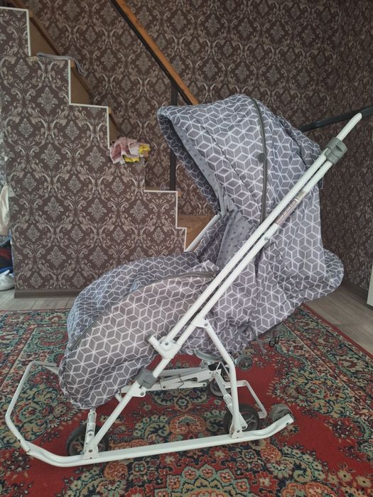 Санки коляска 2&1