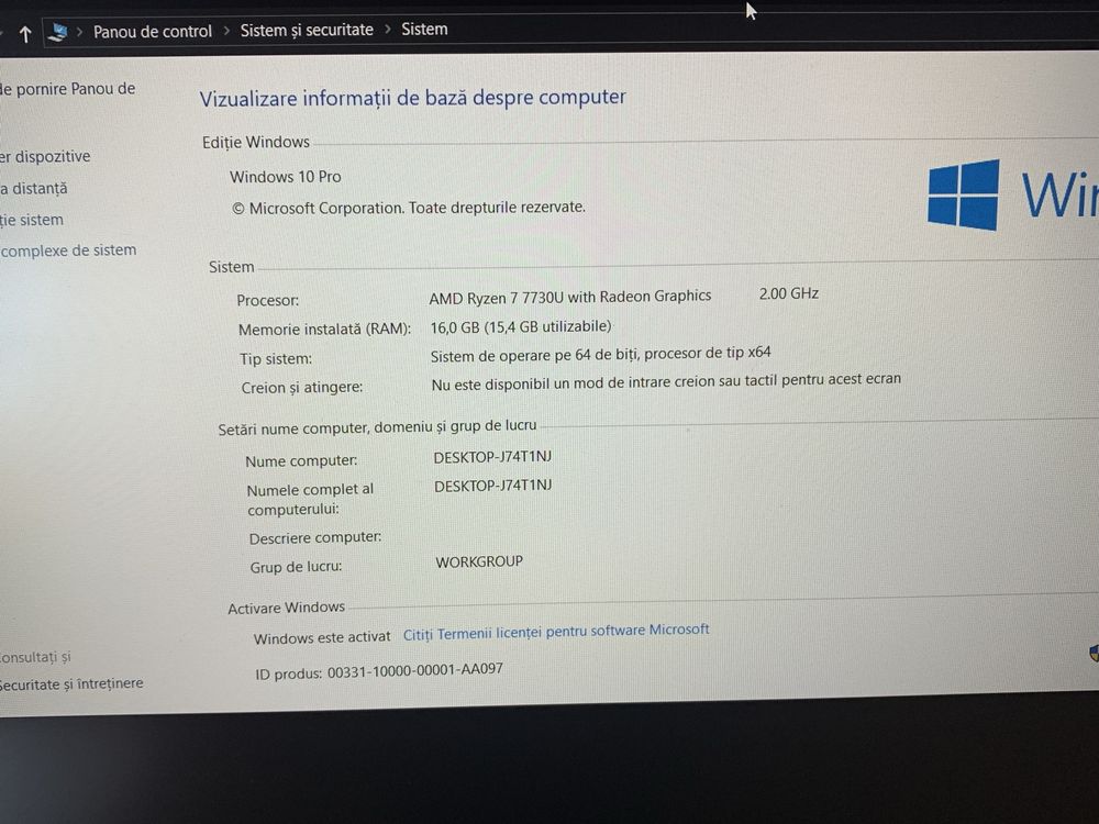 Vând Laptop Acer Aspire 5
