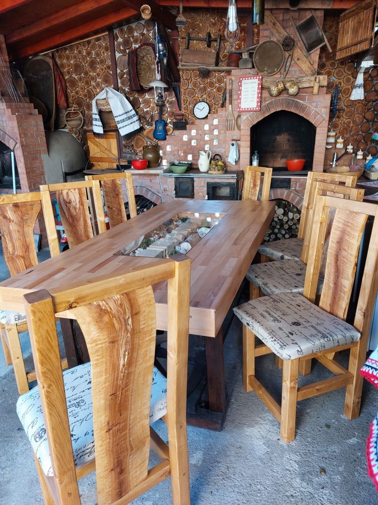 Set masa cu scaune