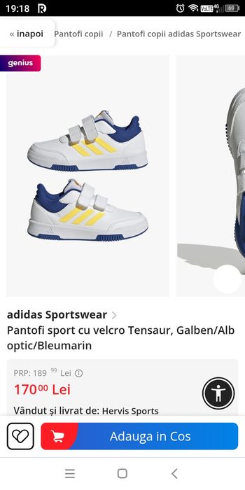 Ghete Fila și adidași Adidas