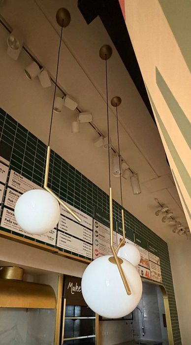 Дизайнерски висящи лампи Flos комплект.